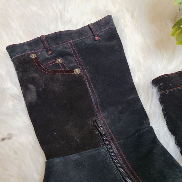 Camper Black Suede Twins Collection Boots - Picture 6 of 16